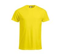CliQue New Classic T-Shirt, Giallo, XXL Uomo