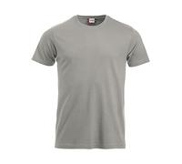 Clique New Classic - Maglietta da Uomo Grigio (Argento). 3XL