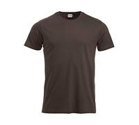 Clique New Classic - Maglietta da Uomo Marrone (Mocca Scuro). S