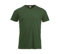 Clique New Classic - Maglietta da Uomo Verde (Verde Bottiglia). XS