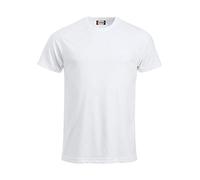CliQue New Classic T-Shirt, Bianca, 5XL Uomo