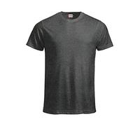 CliQue New Classic T-Shirt, Grigio (Antracite Melange), XS Uomo