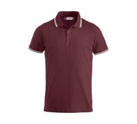 CLIQUE Polo AMARILLO Maglia Mezza Manica Corta Unisex 100% Cotone Due Bottoni
