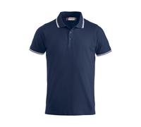 CLIQUE Polo AMARILLO Maglia Mezza Manica Corta Unisex 100% Cotone Due Bottoni