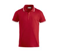 CLIQUE Polo AMARILLO Maglia Mezza Manica Corta Unisex 100% Cotone Due Bottoni