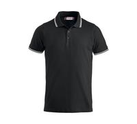 CLIQUE Polo AMARILLO Maglia Mezza Manica Corta Unisex 100% Cotone Due Bottoni