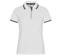CLIQUE Polo ASTORIA Mezza Manica Corta Maglietta Donna 100% Cotone Bicolore Slim