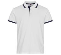 CLIQUE Polo AUSTIN Mezza Manica Corta Maglietta Uomo 100% Cotone Bicolore Slim