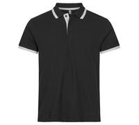 CLIQUE Polo AUSTIN Mezza Manica Corta Maglietta Uomo 100% Cotone Bicolore Slim