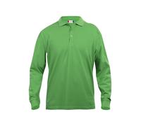 CLIQUE Polo CLASSIC LINCOLN LS Manica Lunga 100% Cotone Uomo Polsini Slim Fit