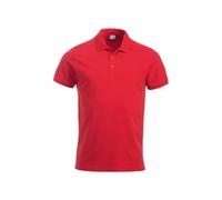 CLIQUE Polo Classic Lincoln, rosso, Tg. Unisex: M Quantità:1