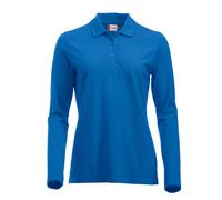 CLIQUE Polo CLASSIC MARION LS Manica Lunga Maglia Donna Senza Polsini Slim Fit