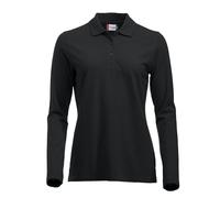 CLIQUE Polo CLASSIC MARION LS Manica Lunga Maglia Donna Senza Polsini Slim Fit
