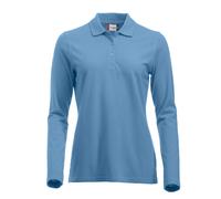 CLIQUE Polo CLASSIC MARION LS Manica Lunga Maglia Donna Senza Polsini Slim Fit