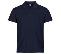 CLIQUE Polo HEAVY PREMIUM Mezza Manica Corta Maglietta Uomo 100% Cotone Piquet