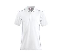 CLIQUE Polo NEW CONWAY 100% Cotone Maglia Manica Corta Profili a Contrasto Uomo
