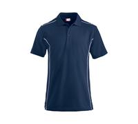 CLIQUE Polo NEW CONWAY 100% Cotone Maglia Manica Corta Profili a Contrasto Uomo