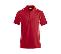 CLIQUE Polo NEW CONWAY 100% Cotone Maglia Manica Corta Profili a Contrasto Uomo