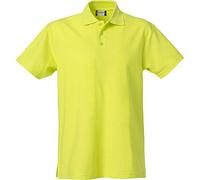 Clique Polo Piquet Mezza Manica. 3 Bottoni Tono su Tono Spacchetti Laterali. Bordo Manica ribattuto in Doppio ago (Verde Intenso, 3XL)
