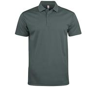Clique Polo Piquet Unisex Tecnica Mezza Manica 3 Bottoni Tono su Tono Bordo Manica ribattuto. Spacchetti Laterali (Canna di Fucile, XXL)