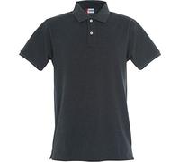 CliQue Premium Polo Shirt, Grigio (Grigio Melange), L Uomo