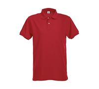 CliQue Premium Polo Shirt, Rosso, M Uomo