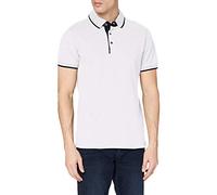 CliQue Seattle Polo, Bianco (White/Dark Navy), X-Large Uomo
