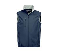 CliQue Softshell Vest, Gilet Uomo, Blu (Dark Navy), Large (Manufacturer Size:L)
