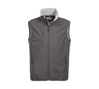 CliQue Softshell Vest, Gilet Uomo, Grigio (Pistol), Medium (Manufacturer Size:M)