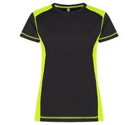 CLIQUE T-Shirt AMBITION-T Bicolore Poli Cotone Resistente Sportiva Run da Donna