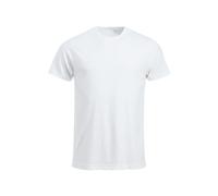 Clique T-Shirt Classic-T, bianco, taglia unisex: M Quantità:1