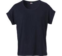 CLIQUE T-Shirt da Donna Vestibilità Over KATY Loose-Fit Risvoltini Scollo Ampio