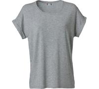 CLIQUE T-Shirt da Donna Vestibilità Over KATY Loose-Fit Risvoltini Scollo Ampio