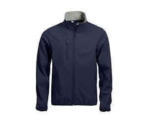 Clique uomo basic softshell 280 gr. blu L