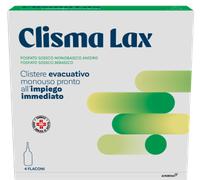 Sofar ClismaLax Soluzione rettale – Trattamento stitichezza occasionale – 4 flaconi da 133 ml
