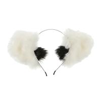 CLISPEED 1 Pz Fascia Per Orecchie Di Gatto Canda Del Gatto Fasce Per Orecchie Cosplay Copricapo Animale Dei Cartoni Animati Fascia Per Gattino Fascia Per L'orecchio in Peluche Tessuto