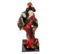 CLISPEED 1 Pz Figurine Di Bambole Kimono Bambole In Miniatura Retrò Geisha Decorazioni Femminili Morbide Classiche Per Le Feste Mini Bambole Geisha Da Tavolo Kimono Da Geishe