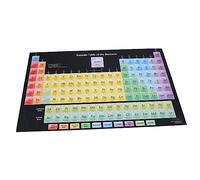CLISPEED 1 Pz Poster Tavola Periodica per Decorazione per Aula con Elementi Informazioni Complete su Nomi e Peso Facile da Appendere e Riutilizzabile per Scuole
