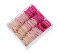 CLISPEED 1 scatola Elastici per in Nylon Colorati Gradiente Elasticità Senza Segni Accessori Moda per Ragazze e Donne Morbidi e Resistenti per Acconciature Quotidiane e Feste