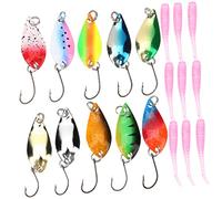 CLISPEED 1 Set Artificiali Riutilizzabili per Soft Baits Attrezzatura per Predatori Come Bass e Facili Usare e