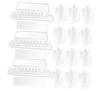 CLISPEED 1 set Etichette per Sospese PVC per Organizzazione Documenti Facile e Riutilizzabile per Ufficio e Casa