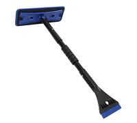 CLISPEED 1 set Raschiaghiaccio per Auto Estensibile e Rimovibile Spazzola Neve per Parabrezza Pulizia Neve e Ghiaccio Eva Comfort Auto