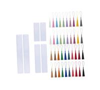 CLISPEED 1 set Stampo Silicone per Segnalibri Fai da Te con Frange Colorate Mold per Creazioni Artigianali Uniche e Creative Facile da e Riutilizzabile