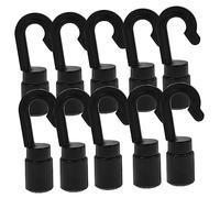 CLISPEED 10 Ganci Ormeggio per Kayak e Barche Accessori Resistenti in Materiale Ganci Sicurezza per Corde Elastiche per Ormeggi e Fissaggi su Docks e Imbarcazioni