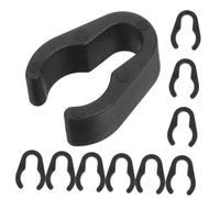 CLISPEED 10 Pezzi Accessori Per Staffe Del Microfono Morsetti Per Cavi Microfonici Clip Per Cavo Dell'asta Del Microfono Fermacavi Per Asta Microfonica Microfono a Pinza Gioco Plastica