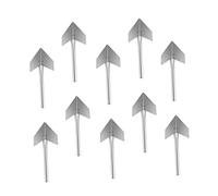 CLISPEED 10 pezzi Cazzuole Angolari Acciaio Inossidabile per Riparazioni e Finiture Cartongesso Utensili per Raschiatura e Decorazione con Impugnatura per