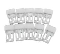 CLISPEED 10 Pezzi Clip in Metallo per Divano per Supporto Cuscini Cadenti Riduzione Rumore e Posizionamento Preciso per Mobili e Divani