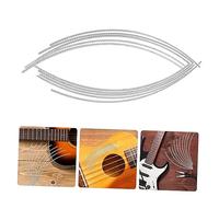 CLISPEED 10 pezzi Filo Fret per Chitarra Rame Bianco Sostituzione e Riparazione per Chitarra e Folk Facile da Installare e Modellare Strumento per Liutai
