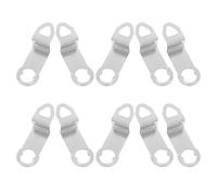 CLISPEED 10 Pezzi Ganci in Metallo per Orologi da Parete Ganci Resistenti per Meccanismi Quarzo Installazione Semplice e Sicura per Riparazione e Sostituzione Orologi