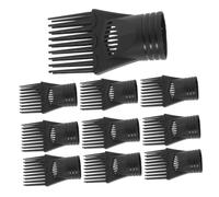 CLISPEED 10 pezzi Pettine per Asciugacapelli Ugelli Riutilizzabili per Asciugatura Diffusione e Volume Compatibile con Asciugacapelli Professionali Accessori Pratici per Styling